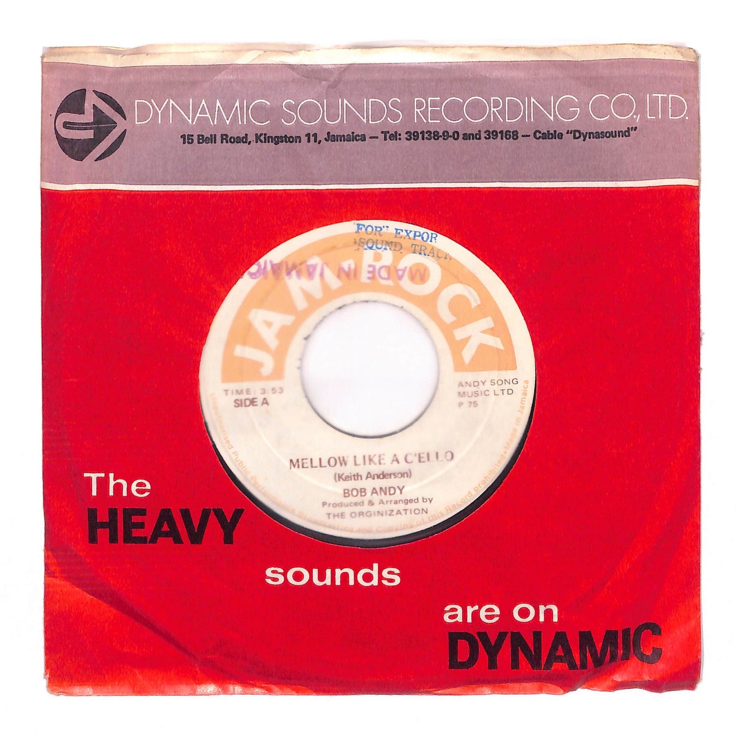 Mellow Like A C'ello c/w Organised Version