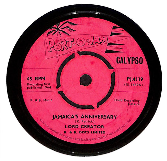 Jamaica's Anniversary c/w Mothers Love