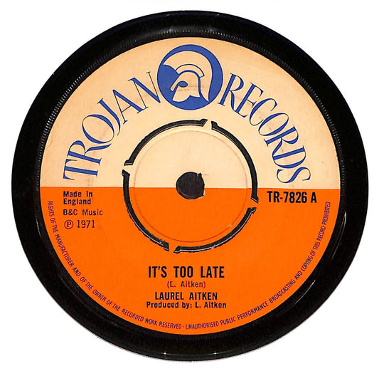 It's Too Late c/w Slow Rock