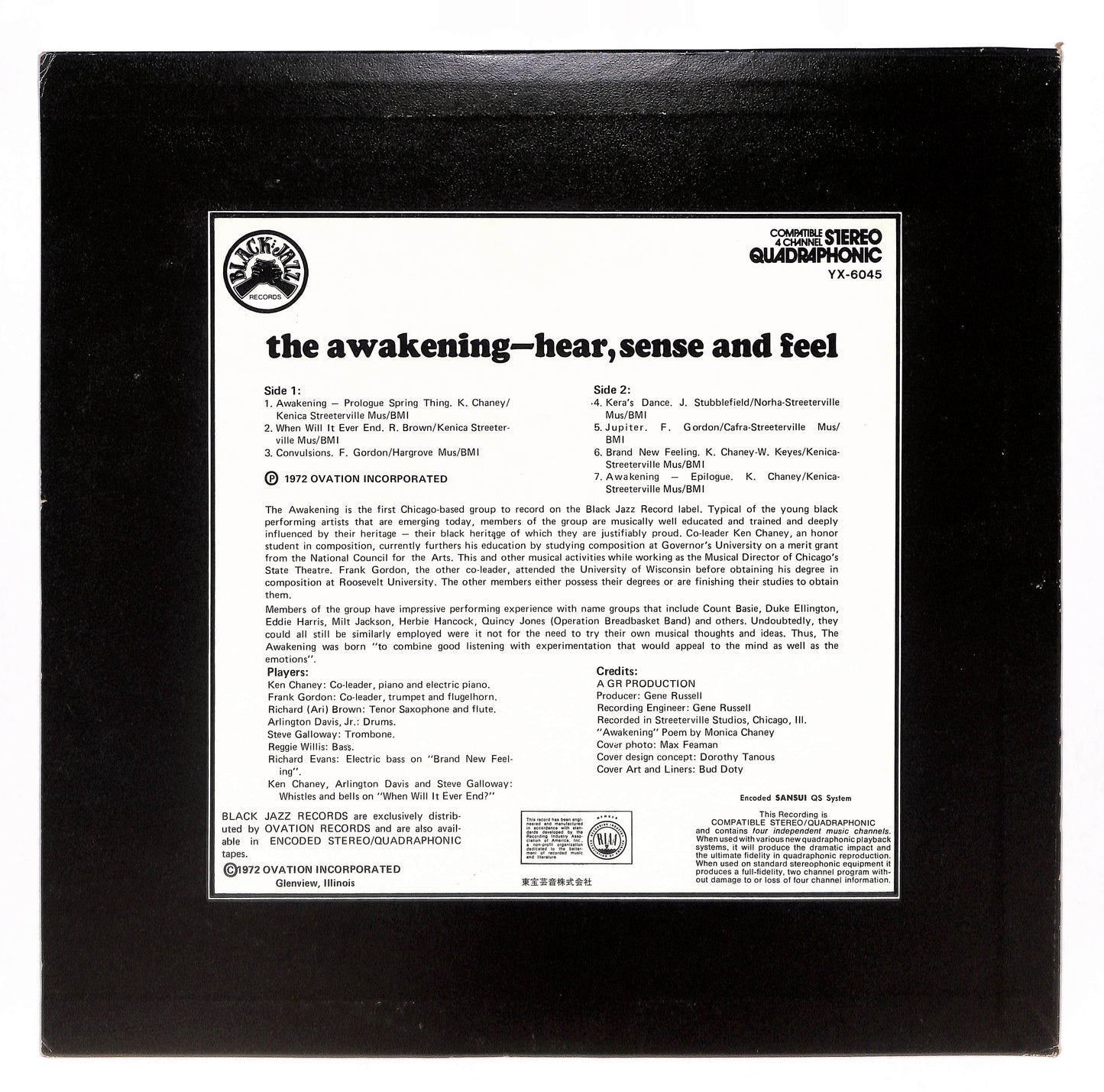 Hear, Sense And Feel