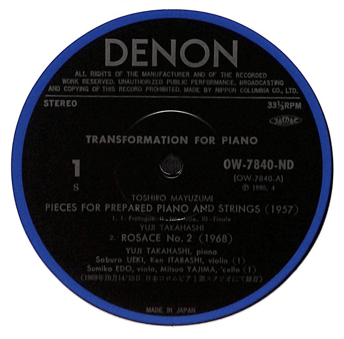 Transformation Of Piano = ピアノの変換