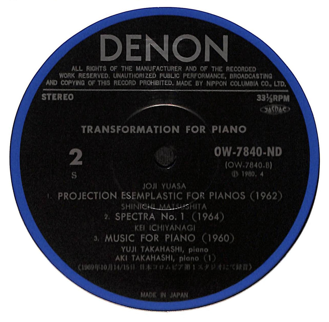 Transformation Of Piano = ピアノの変換