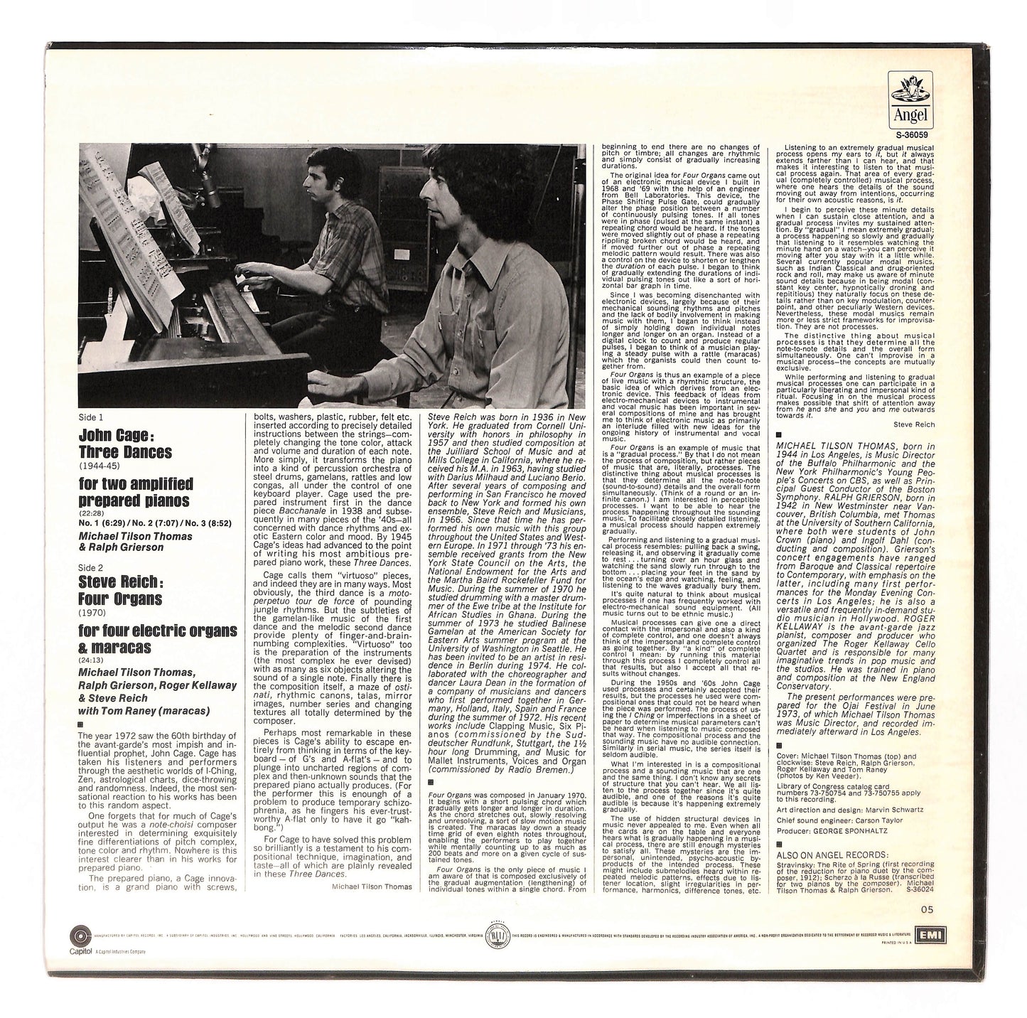 Three Dances & Four Organs