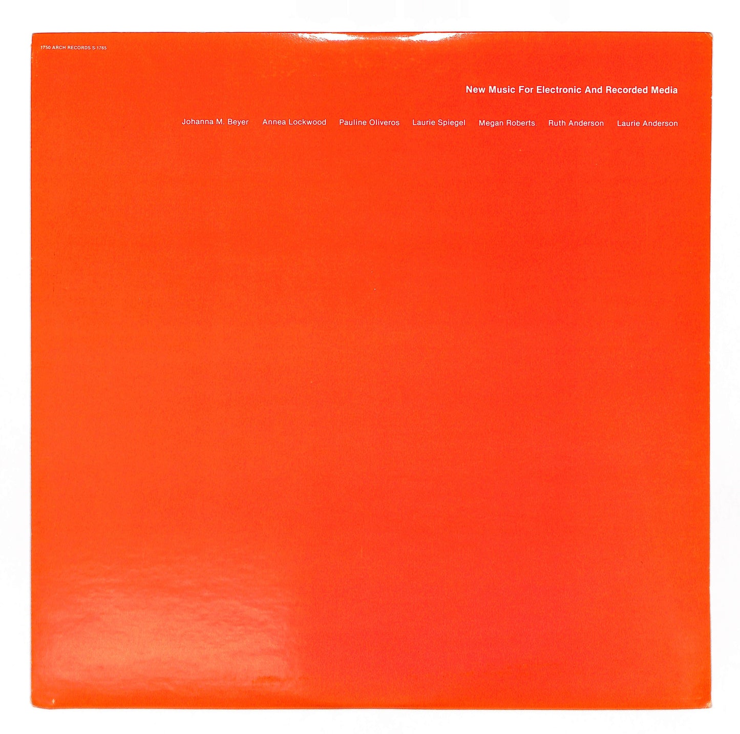 New Music For Electronic And Recorded Media