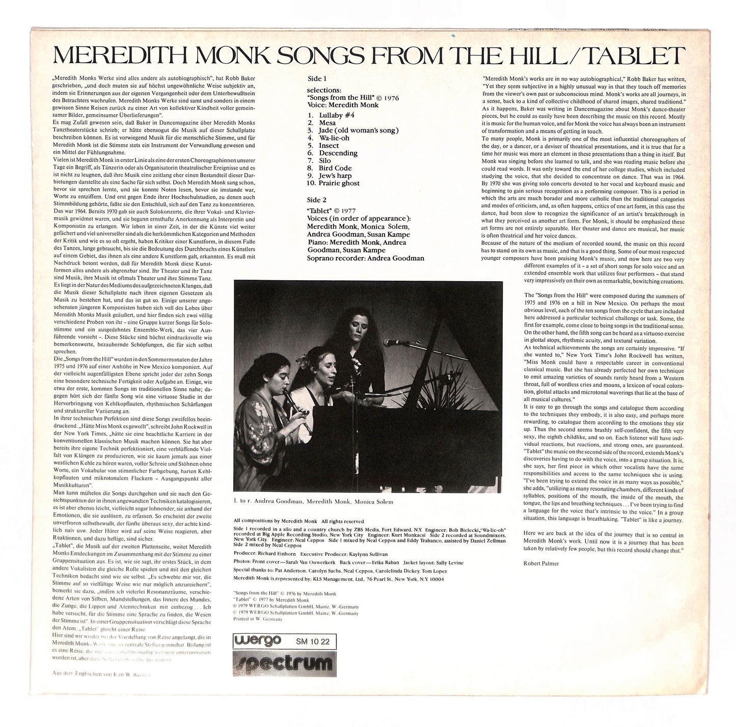 Songs From The Hill / Tablet