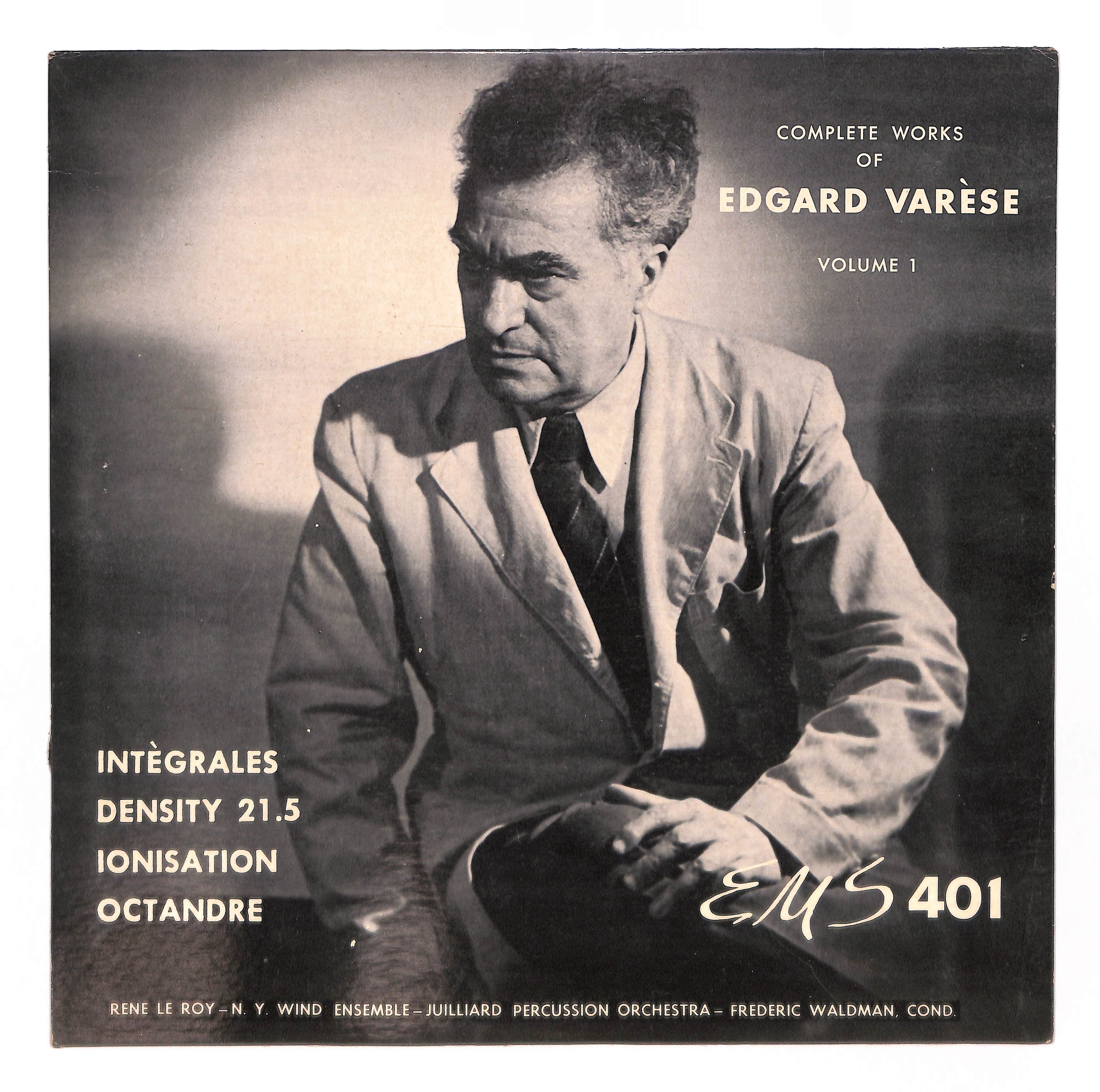 Complete Works Of Edgard Varèse, Volume 1 – ELLA ONLINE