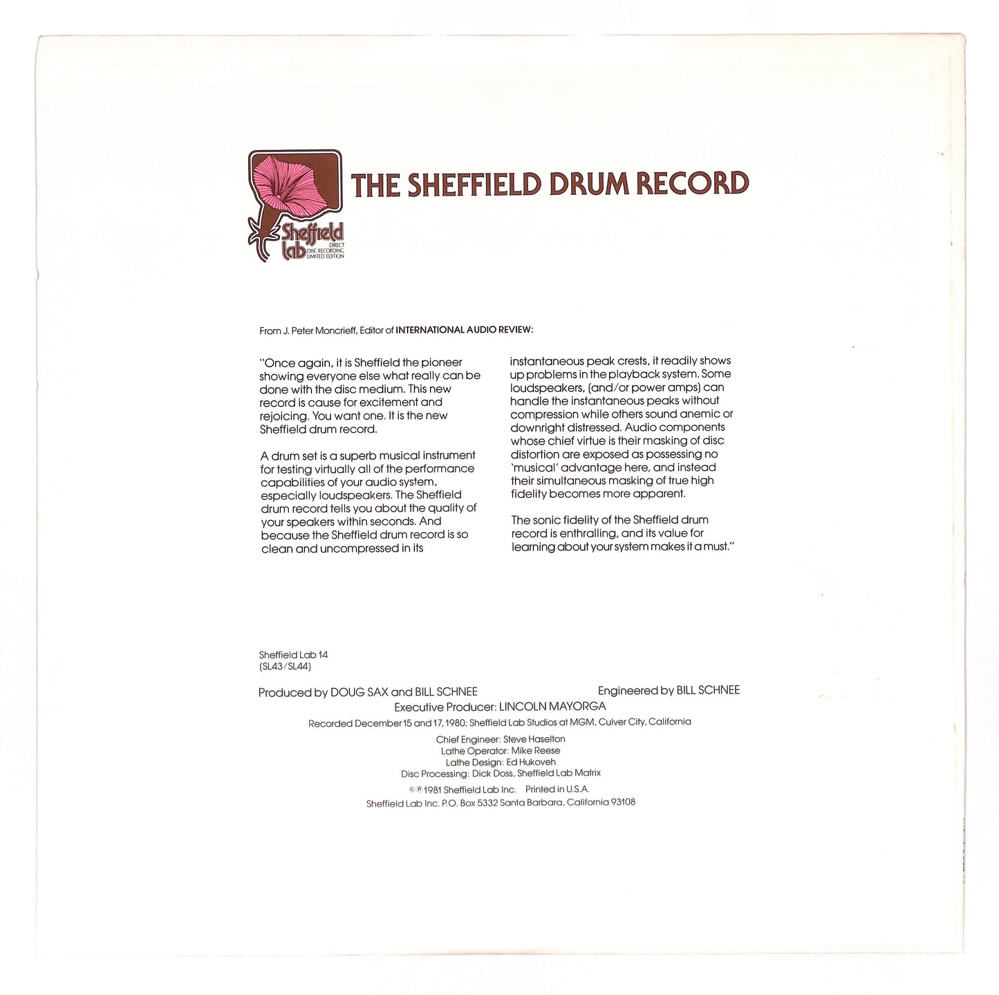 The Sheffield Drum Record