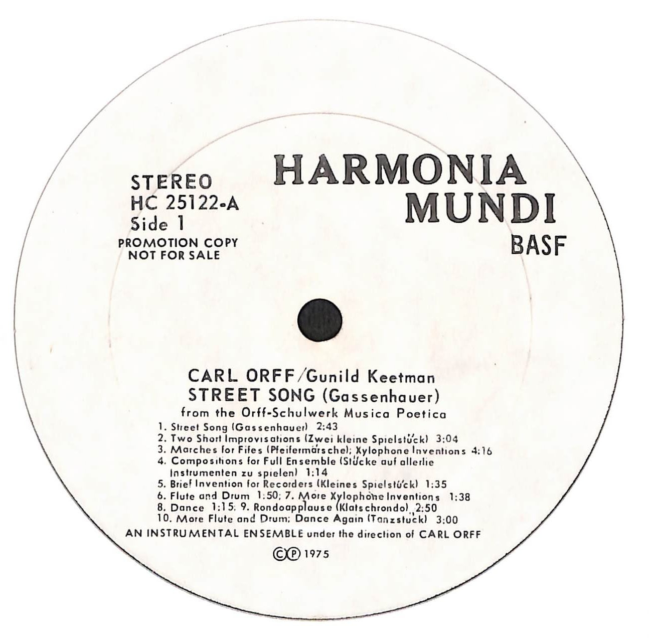 Street Song (Gassenhauer)