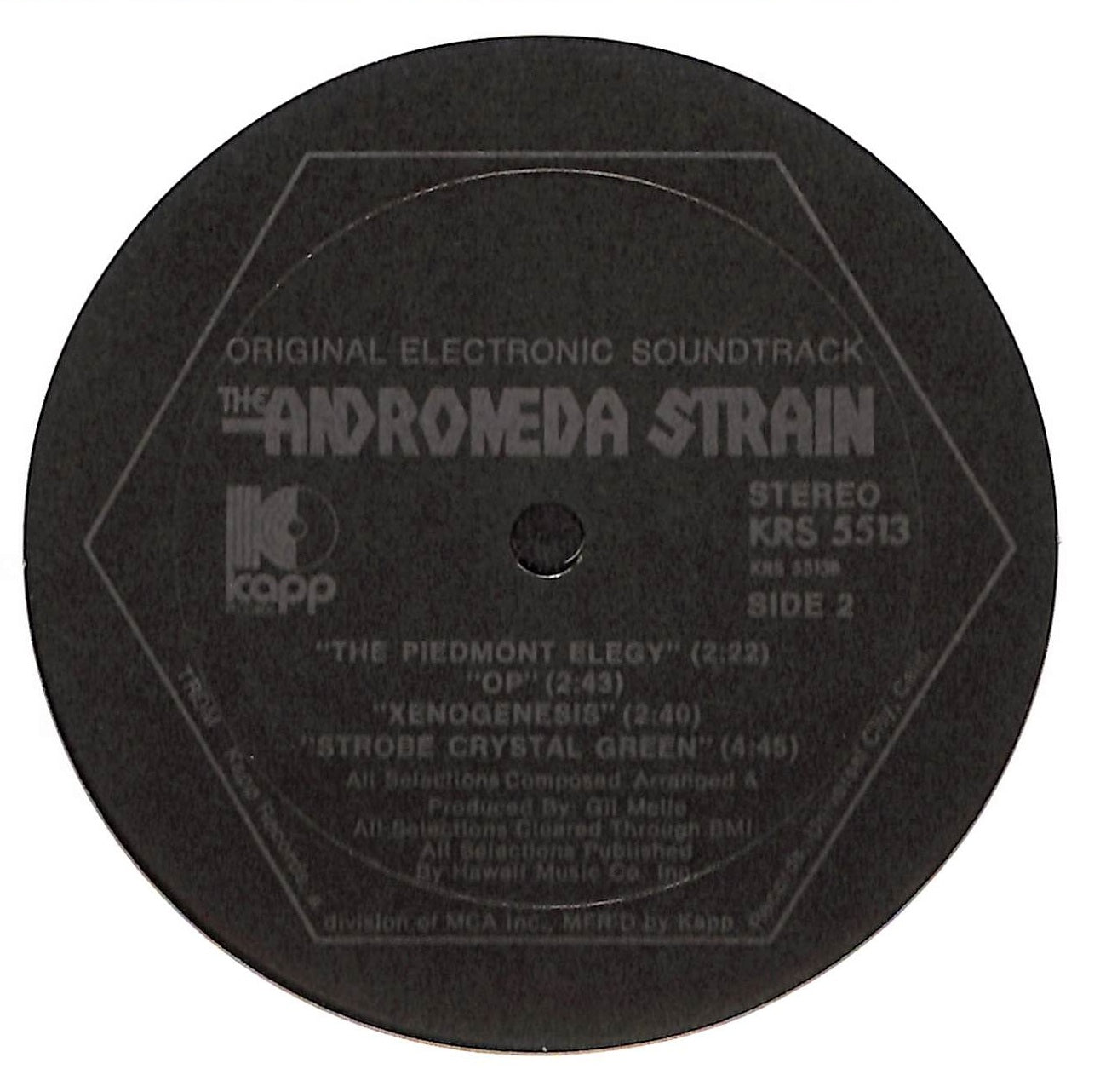 The Andromeda Strain (Original Electronic Soundtrack)