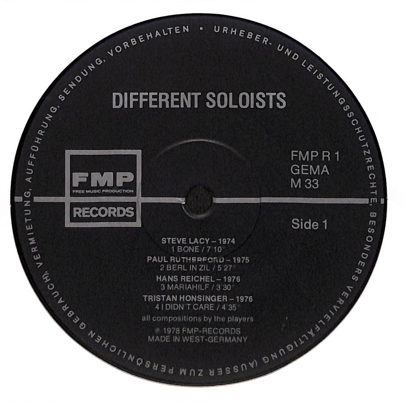 For Example - Workshop Freie Musik 1969 - 1978