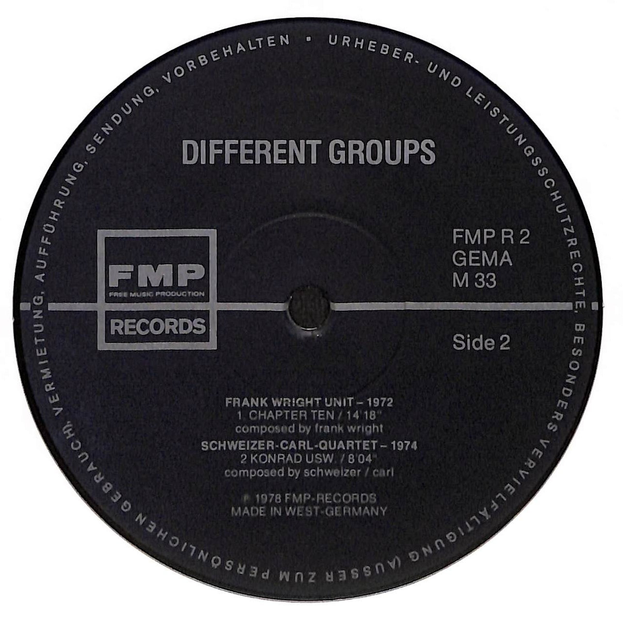 For Example - Workshop Freie Musik 1969 - 1978
