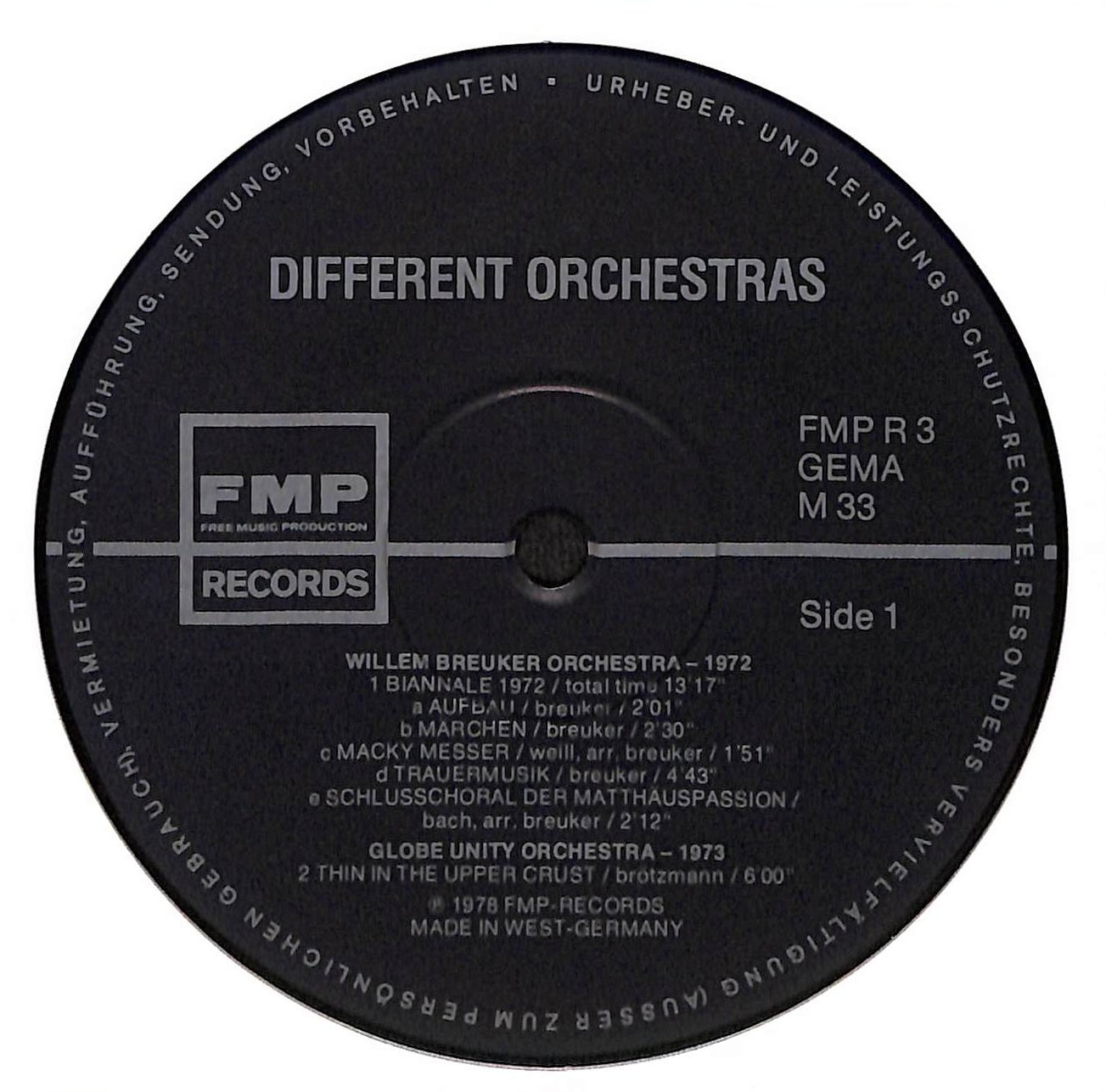For Example - Workshop Freie Musik 1969 - 1978