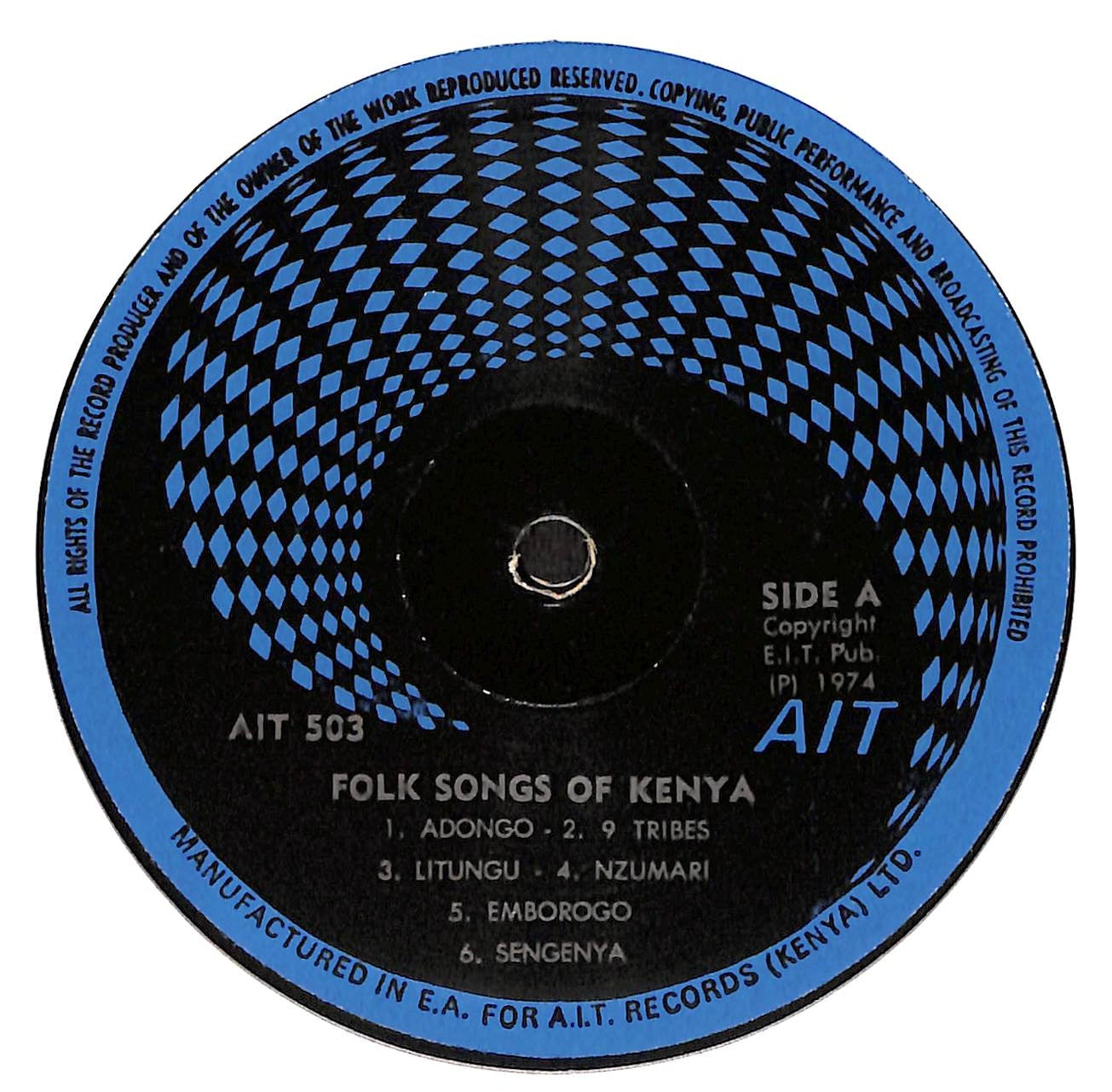 Muziki Wa Kiasili (Folk Music Of Kenya)