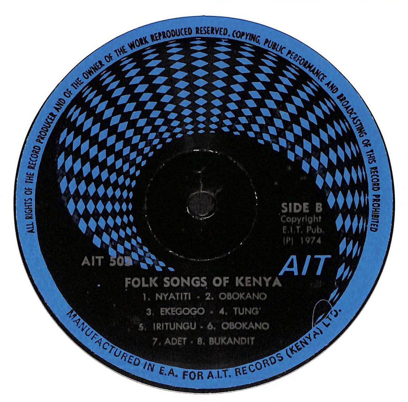 Muziki Wa Kiasili (Folk Music Of Kenya)