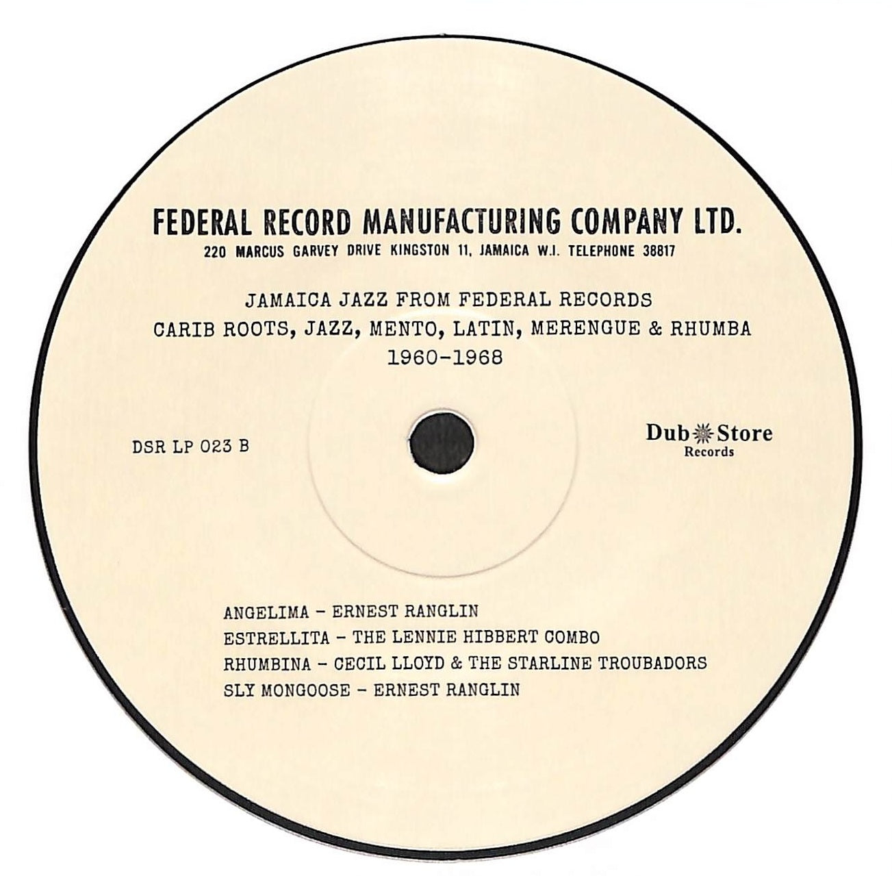 Jamaica Jazz From Federal Records (Carib Roots, Jazz, Mento, Latin, Merengue & Rhumba 1960-1968)