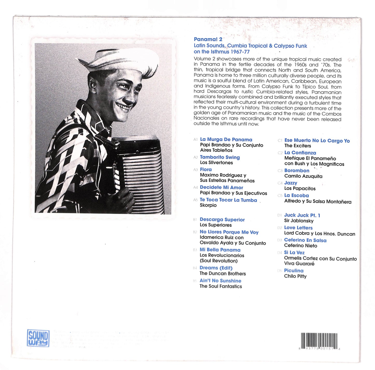 Panama! 2: Latin Sounds, Cumbia Tropical & Calypso Funk On The Isthmus 1967-77