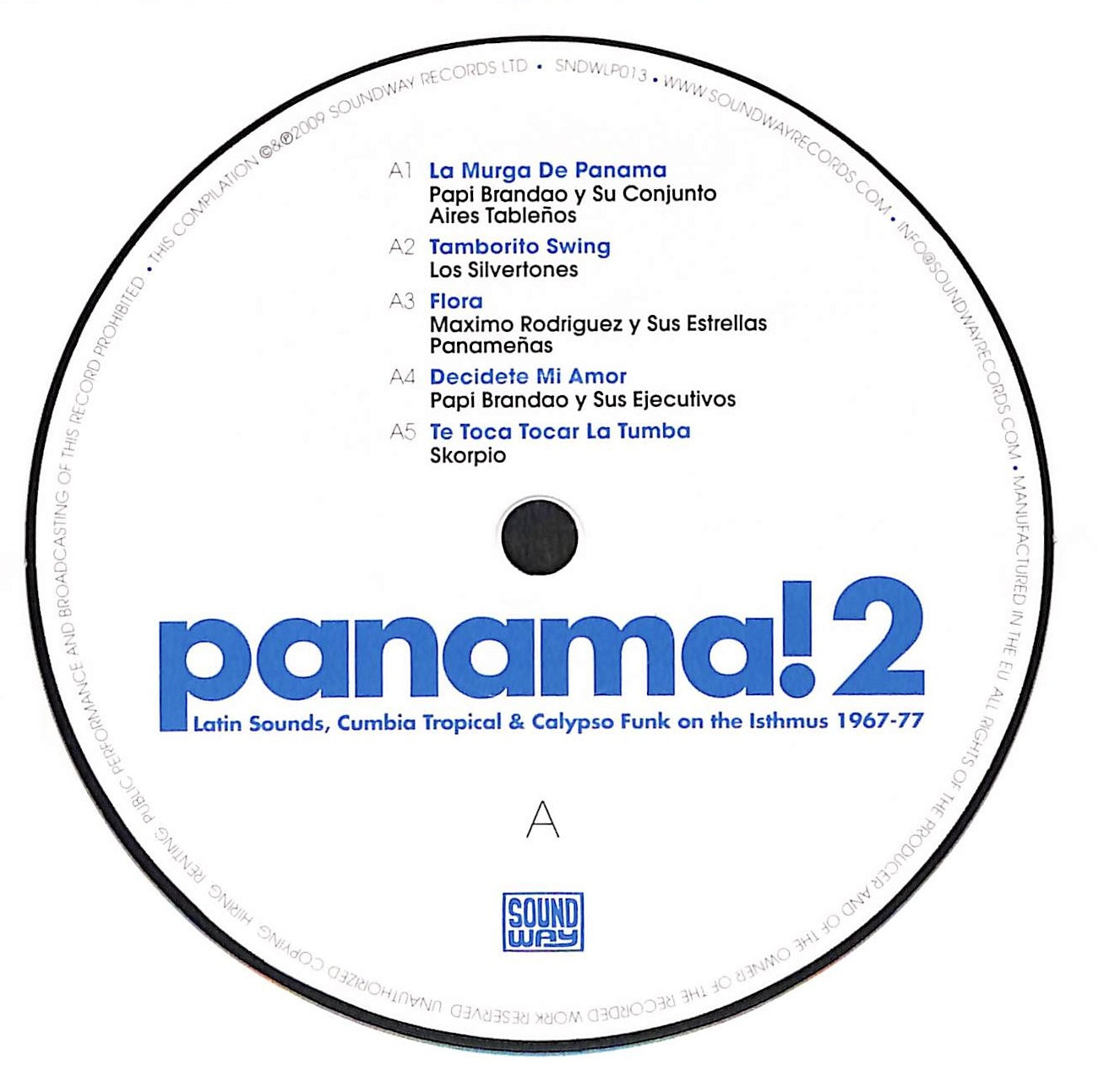 Panama! 2: Latin Sounds, Cumbia Tropical & Calypso Funk On The Isthmus 1967-77