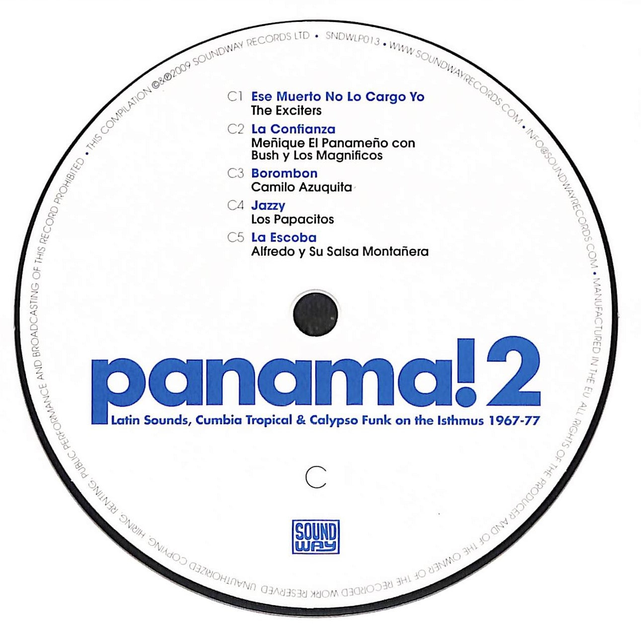 Panama! 2: Latin Sounds, Cumbia Tropical & Calypso Funk On The Isthmus 1967-77