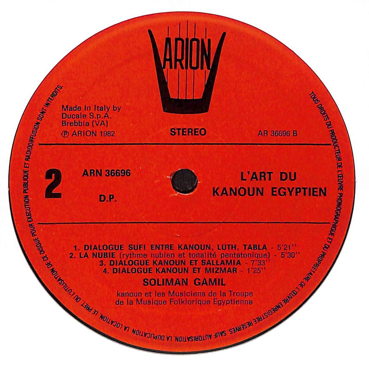 L'Art Du Kanoun Egyptien