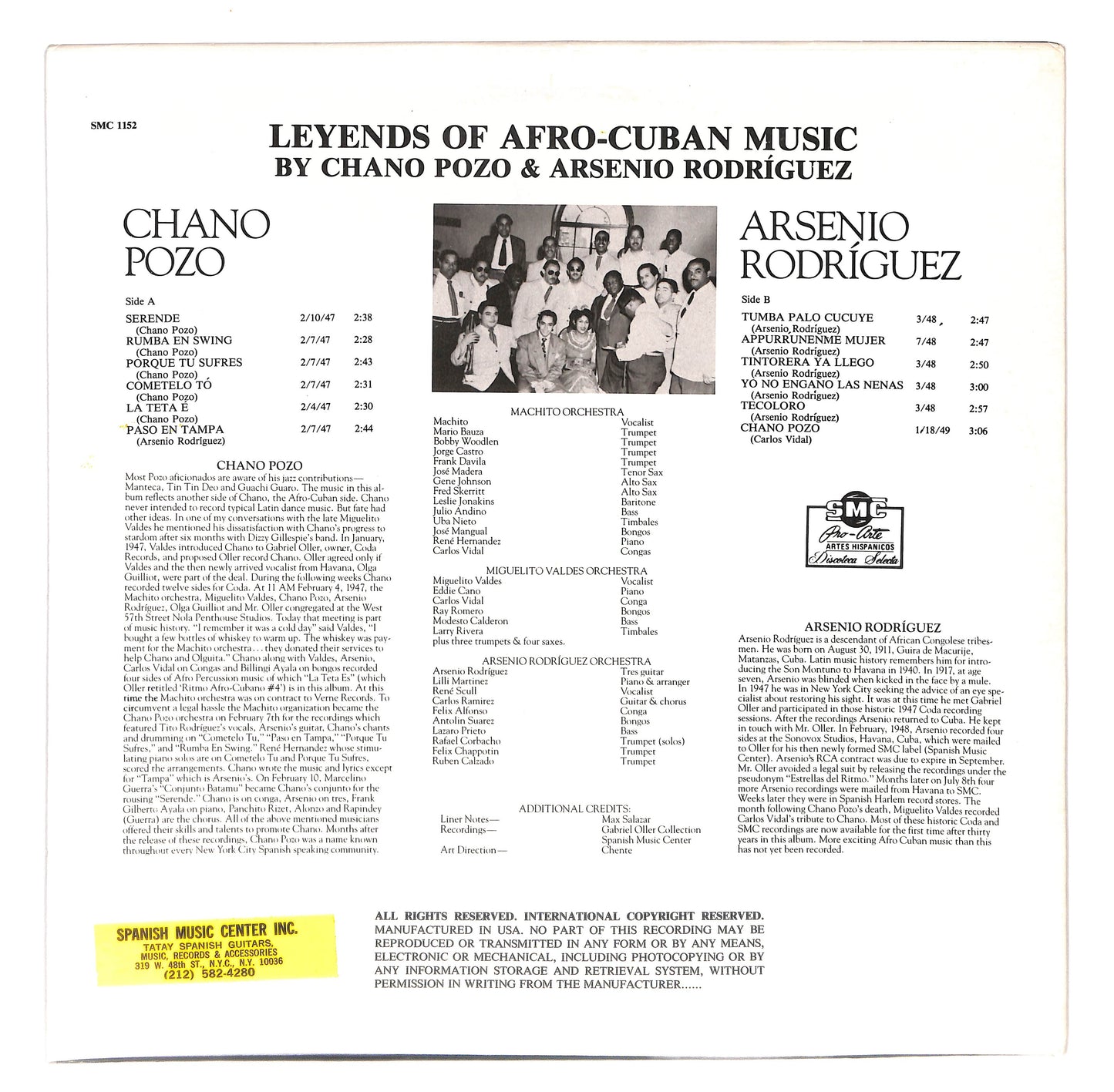 Legends Of Afro-Cuban Music