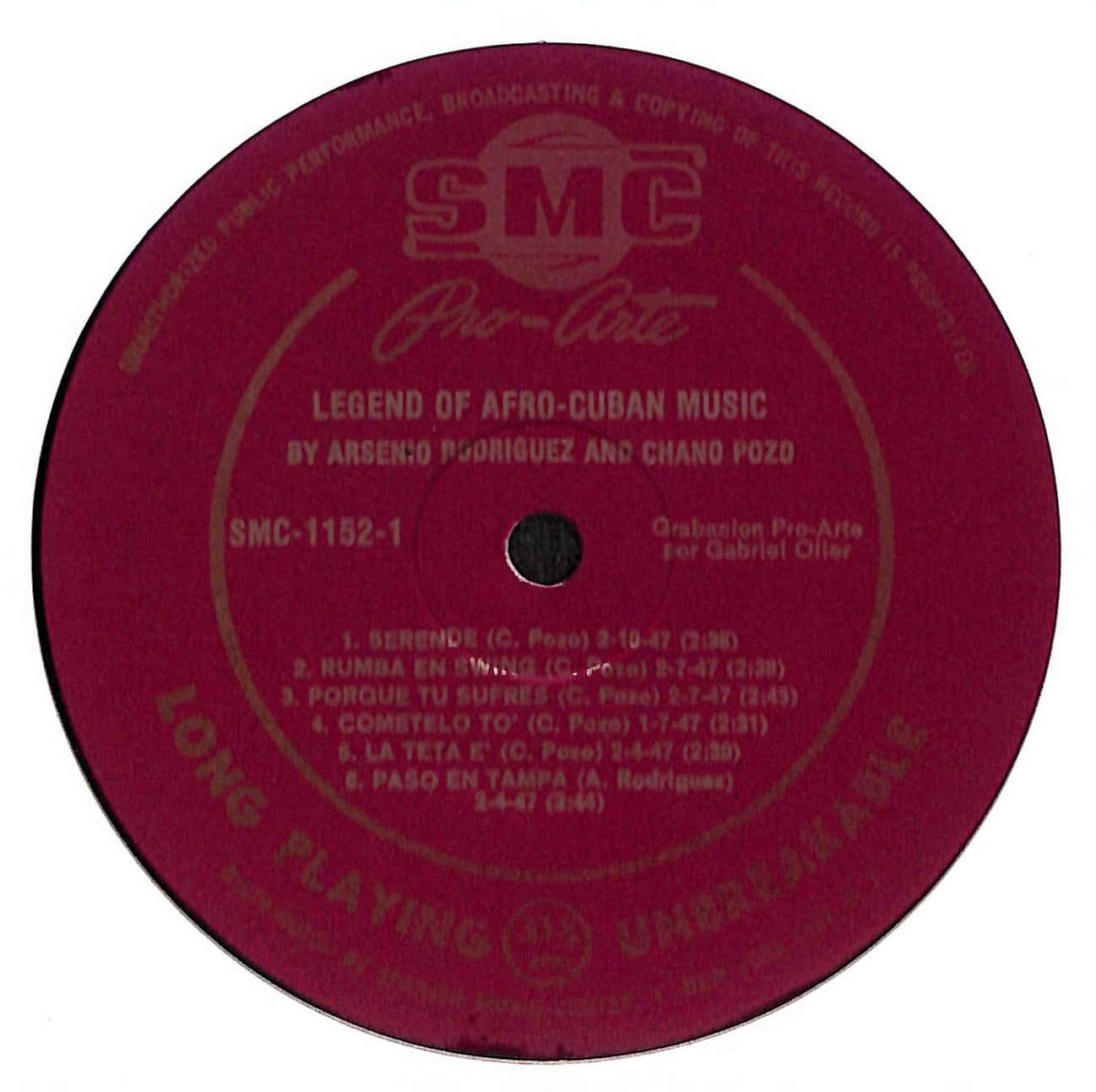 Legends Of Afro-Cuban Music