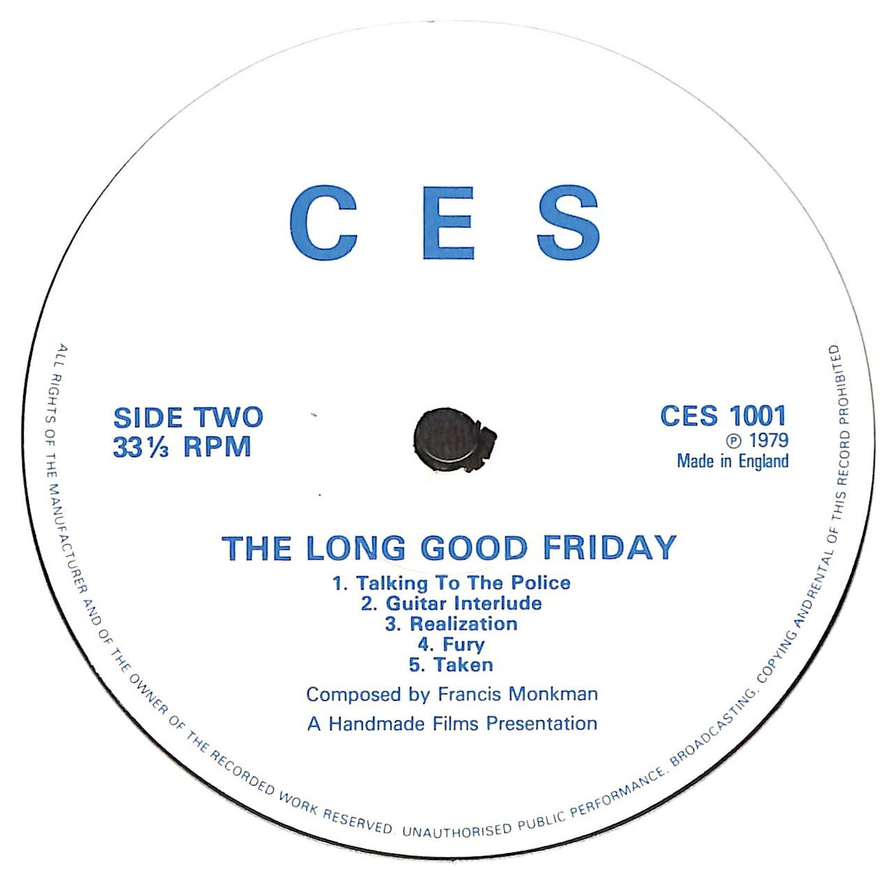 The Long Good Friday (Original Motion Picture Score)