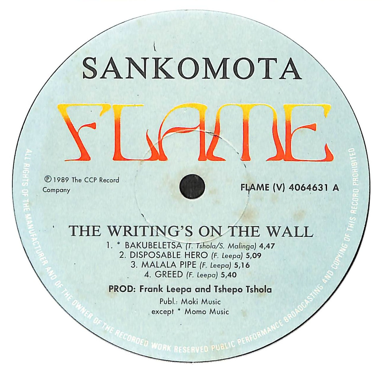 The Writing On The Wall