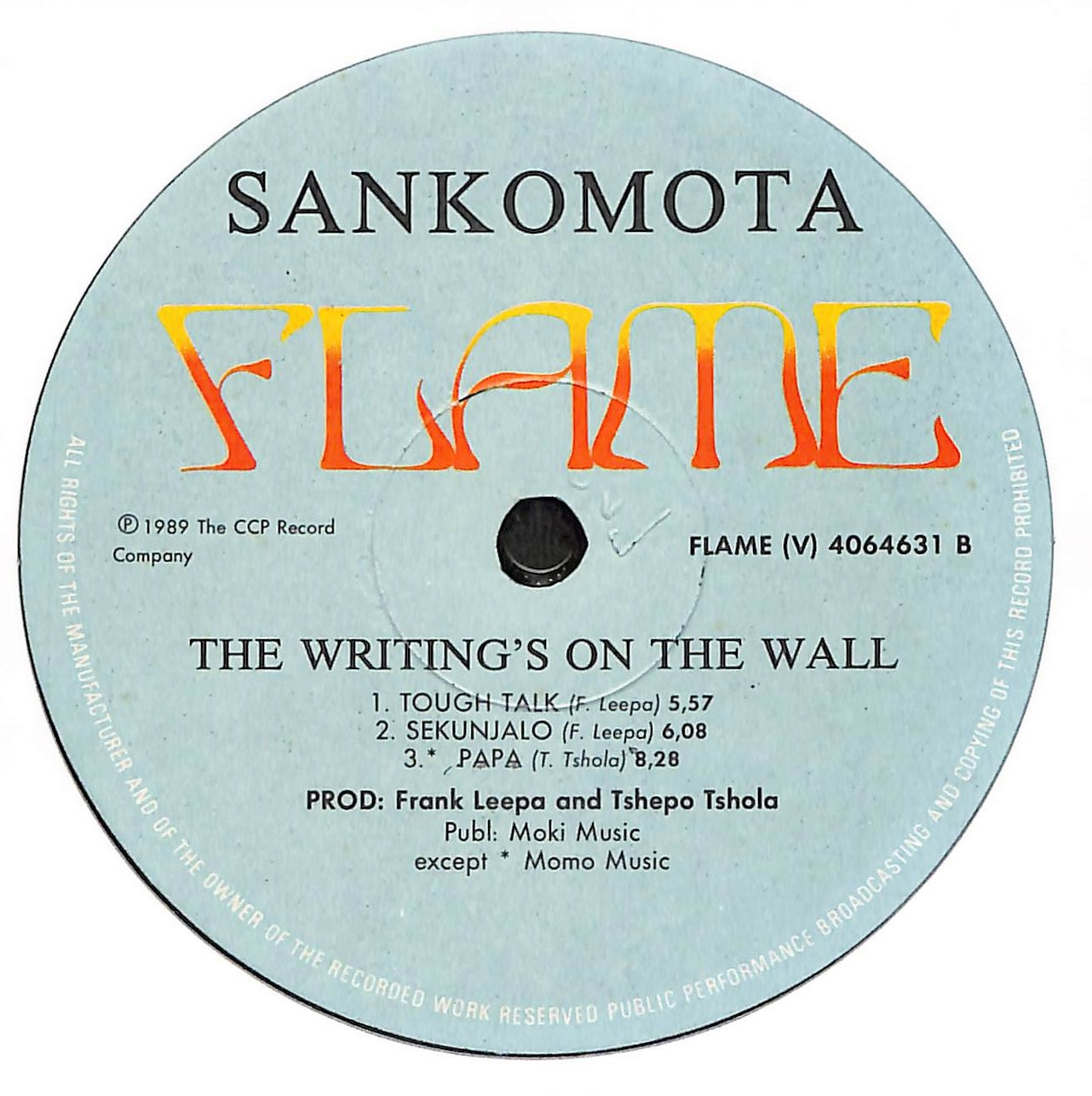 The Writing On The Wall