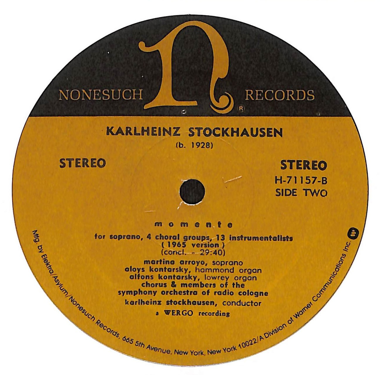 Momente (1965 Version)