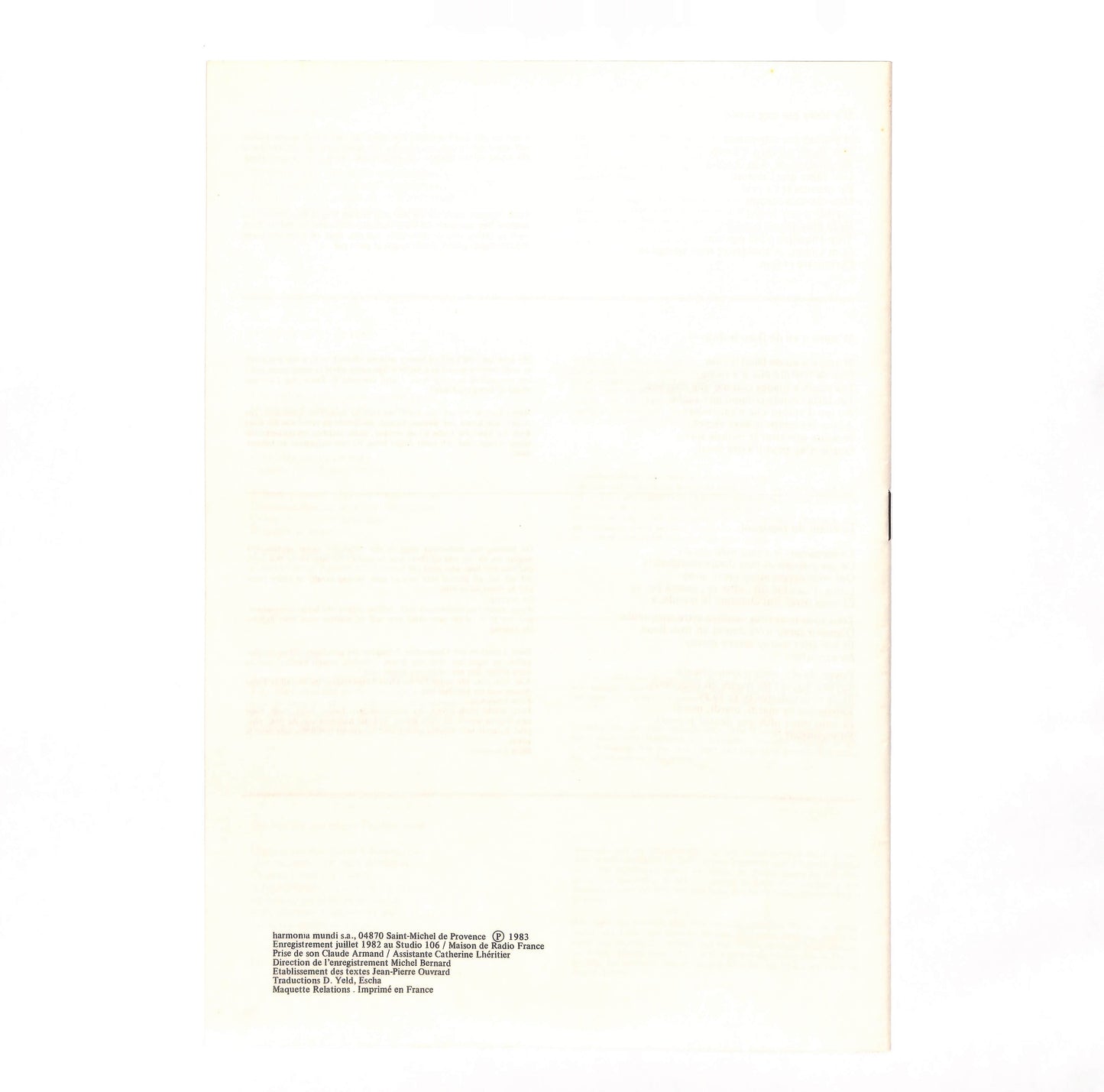 Le Chant Des Oyseaulx