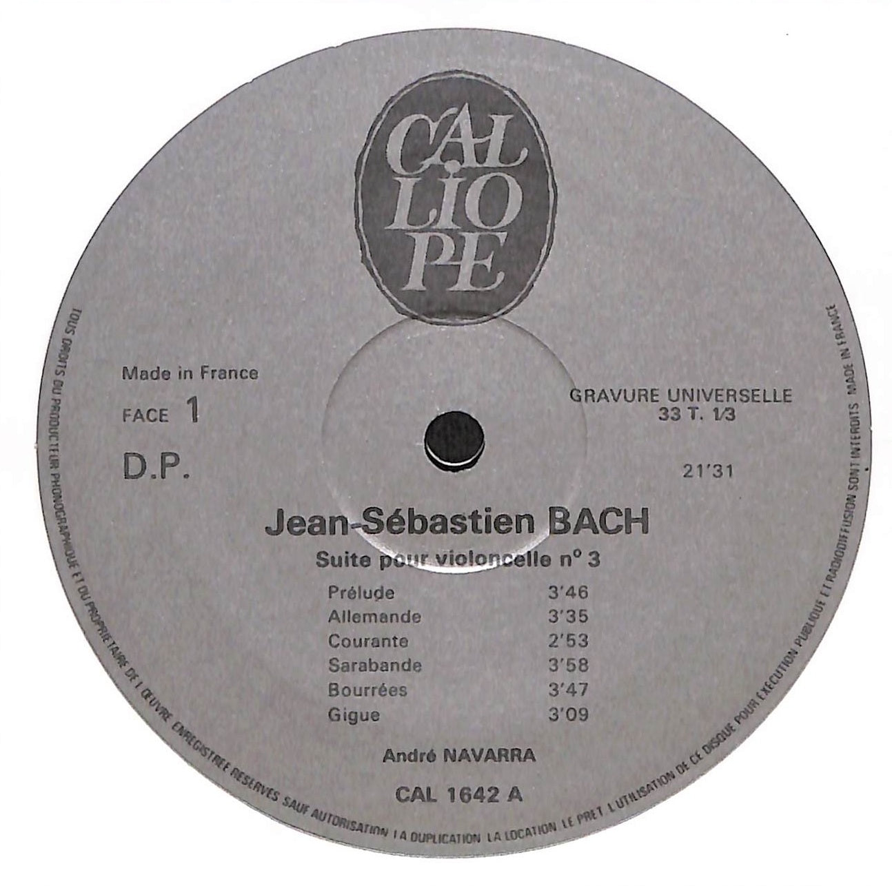 Suites Pour Violoncelle 3 Et 4 BWV 1009 Et 1010