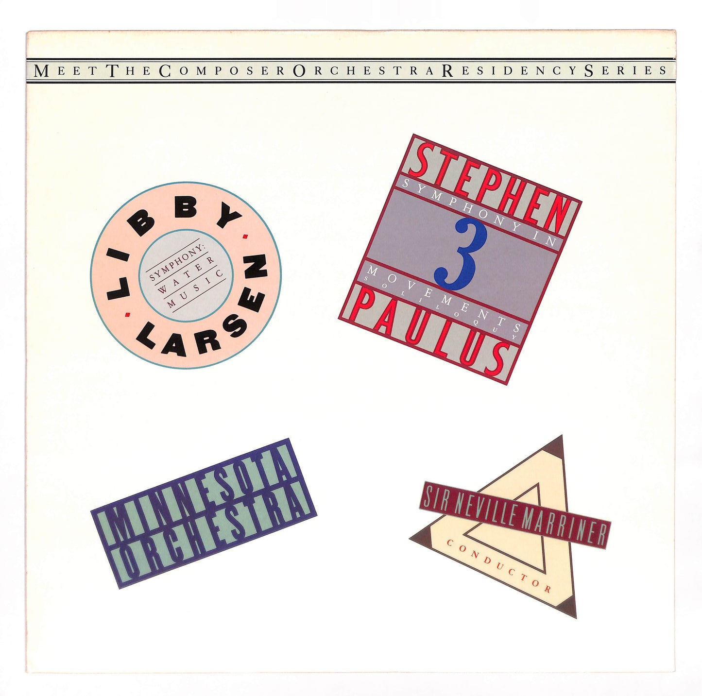 Symphony: Water Music / Symphony In 3 Movements (Soliloquy)