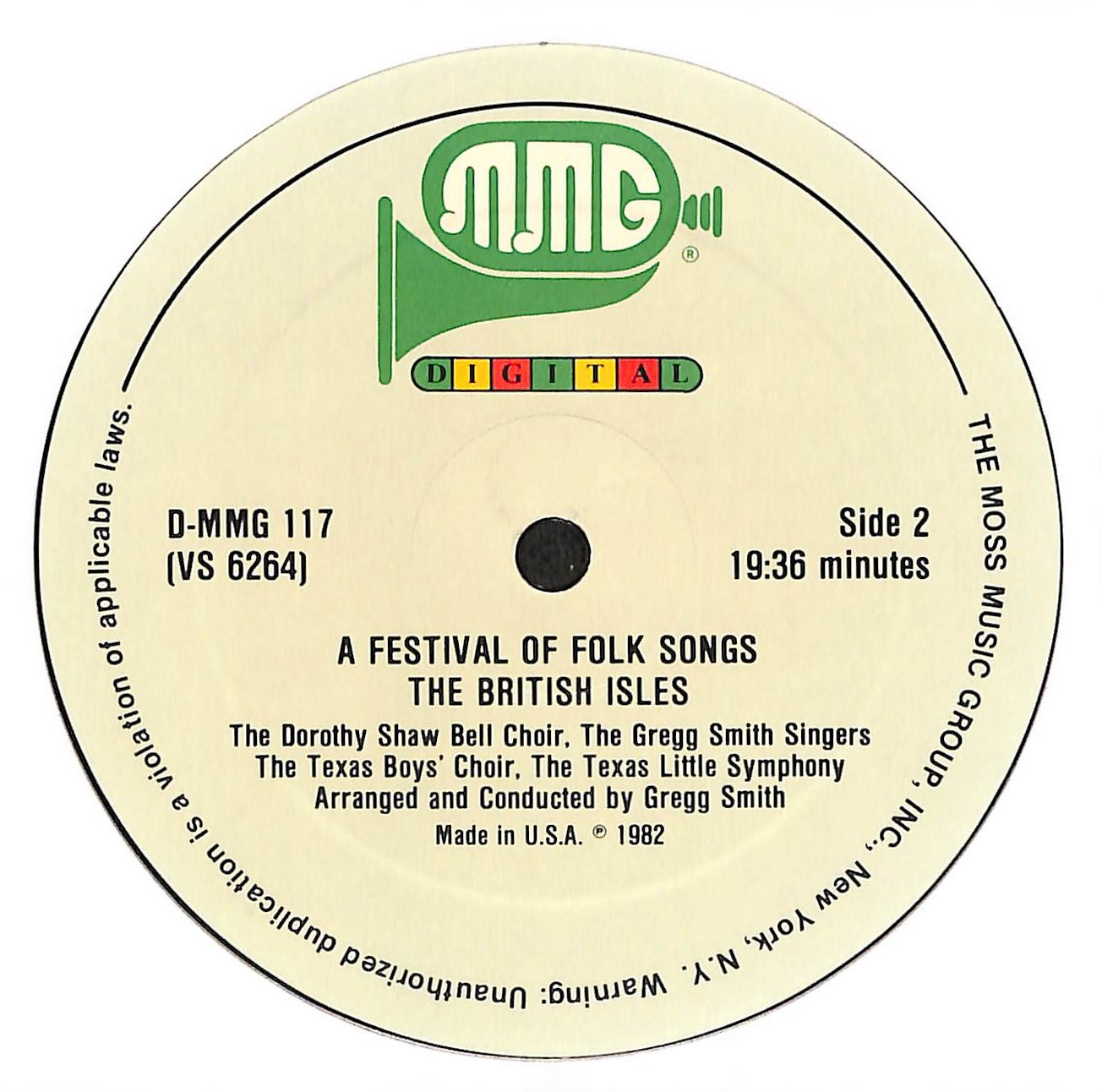 A Festival of Folksongs Vol.1