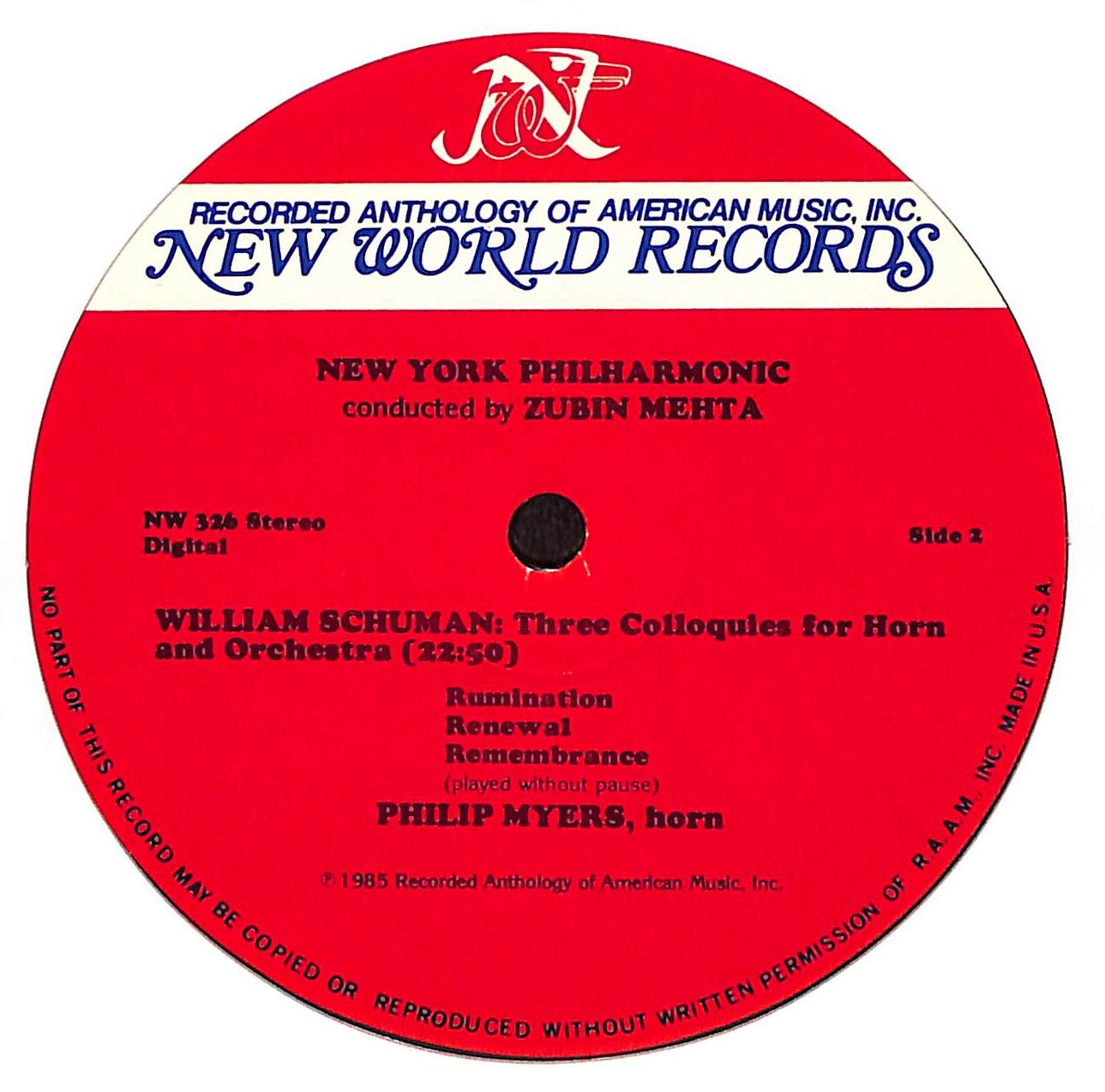 A Haunted Landscape / Three Colloquies For Horn And Orchestra