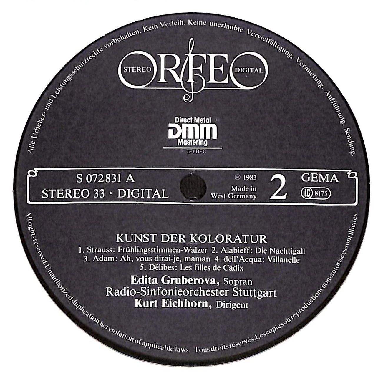 The Art Of Coloratura = Kunst Der Koloratur = L'Art De La Coloratura