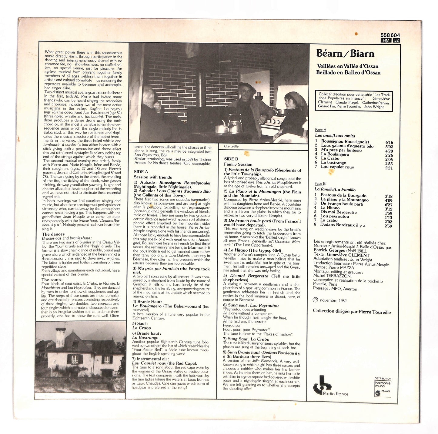 Béarn / Biarn - Veillées En Vallée D'Ossau / Beillado En Balleo D'Ossau