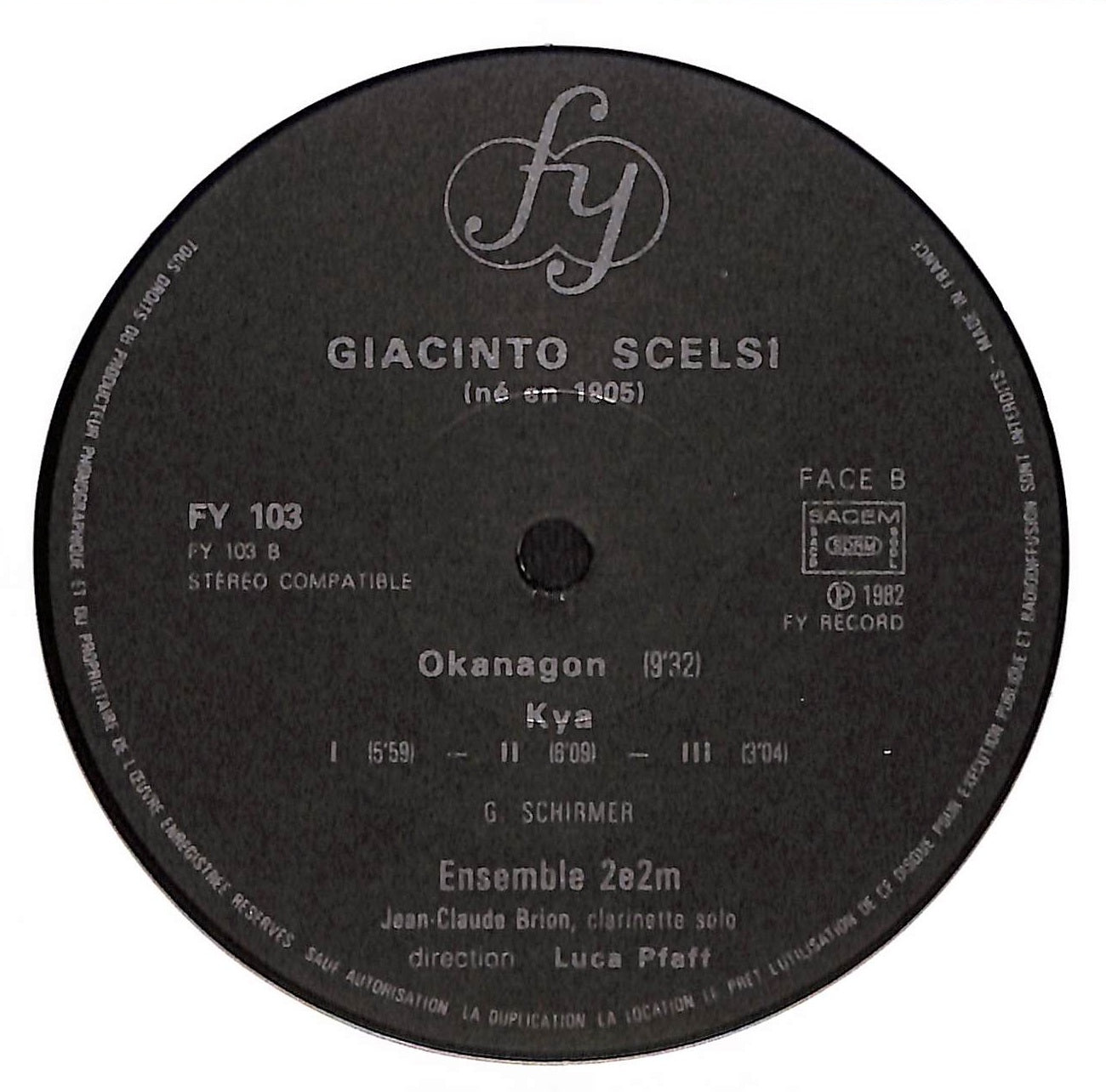 Quattro Pezzi / Pranam II / Okanagon / Kya