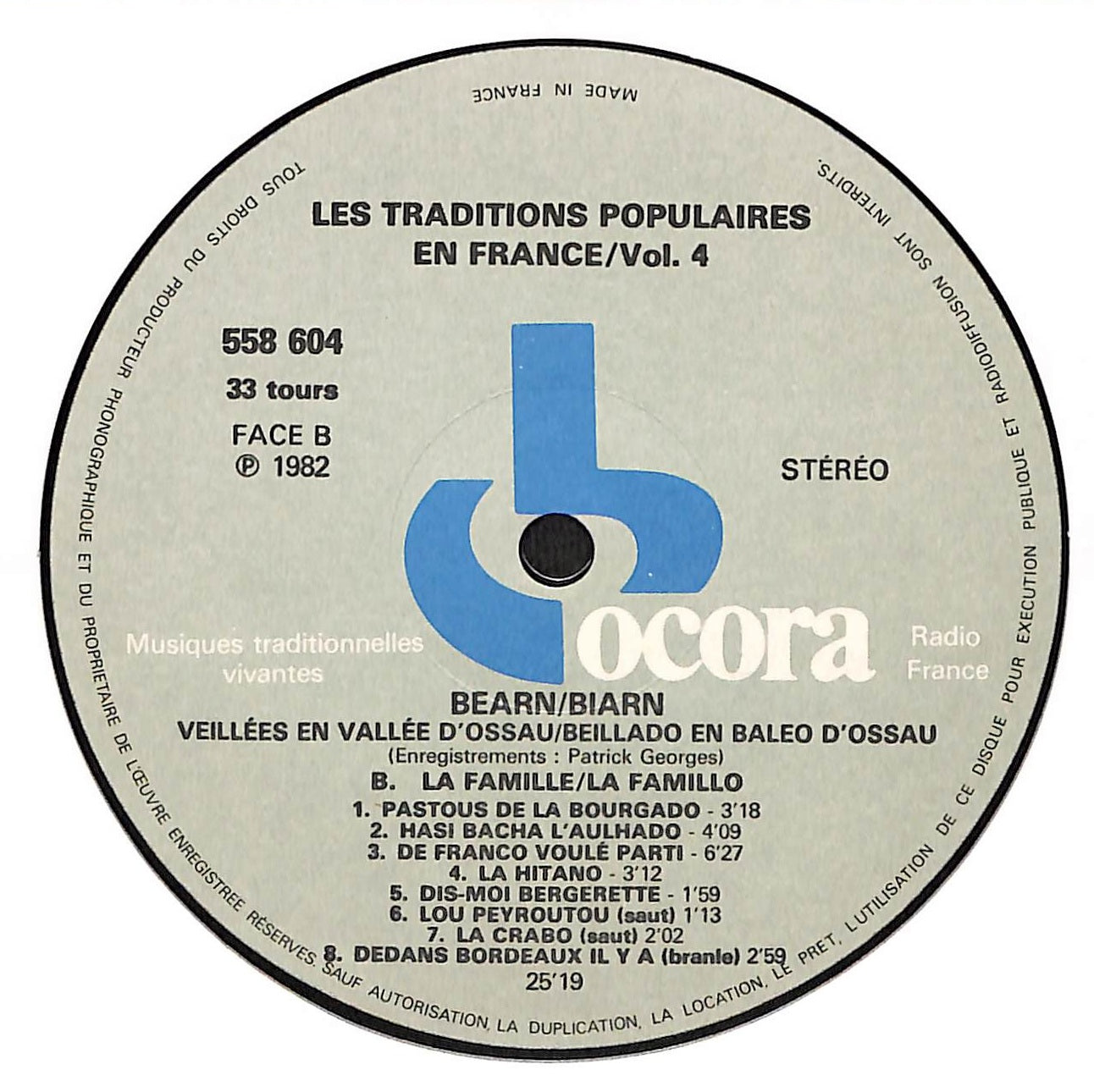 Béarn / Biarn - Veillées En Vallée D'Ossau / Beillado En Balleo D'Ossau