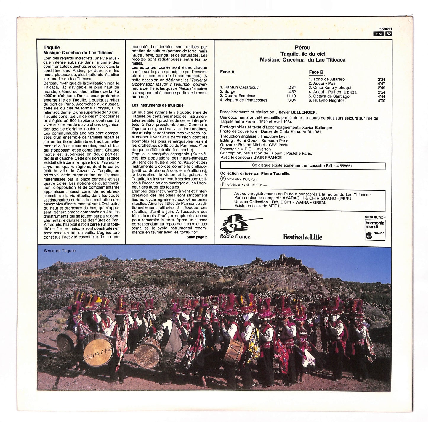 Pérou (Taquile, Île Du Ciel / Musique Quechua Du Lac Titicaca)