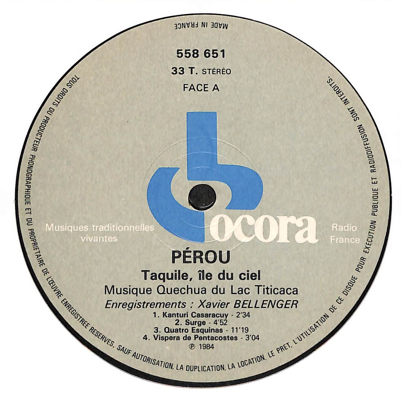 Pérou (Taquile, Île Du Ciel / Musique Quechua Du Lac Titicaca)