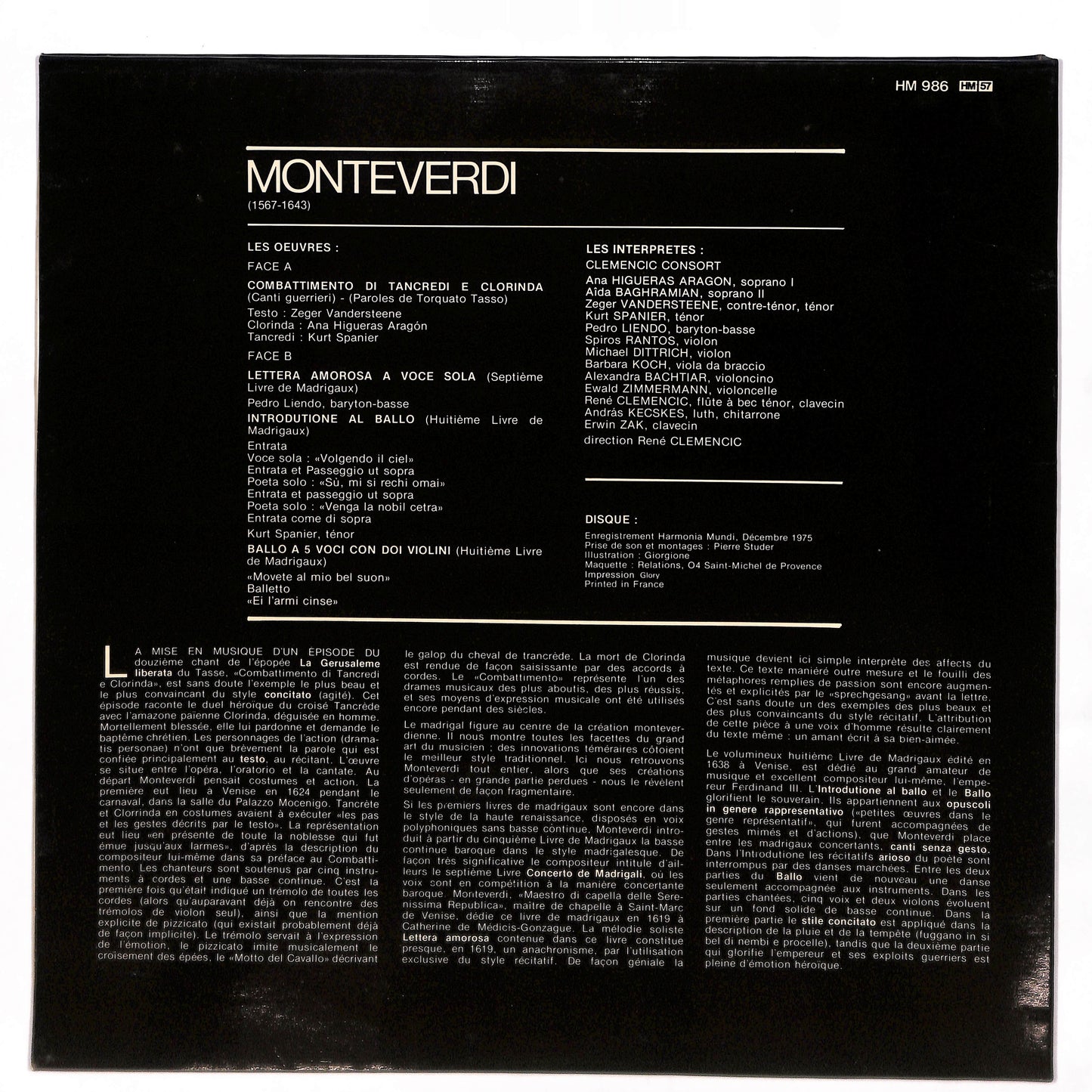 Il Combattimento Di Tancredi E Clorinda