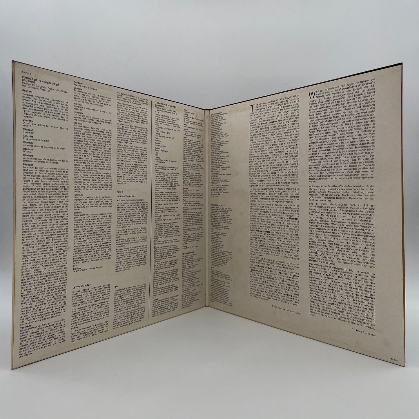 Il Combattimento Di Tancredi E Clorinda