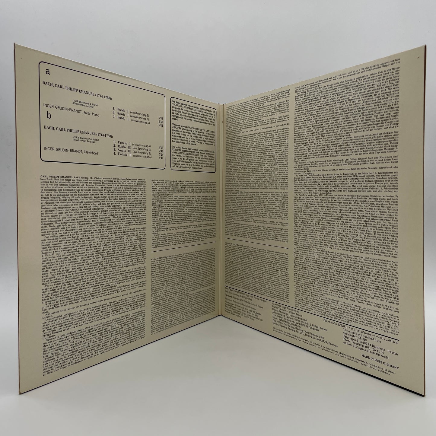 Pieces For Fortepiano & Clavichord