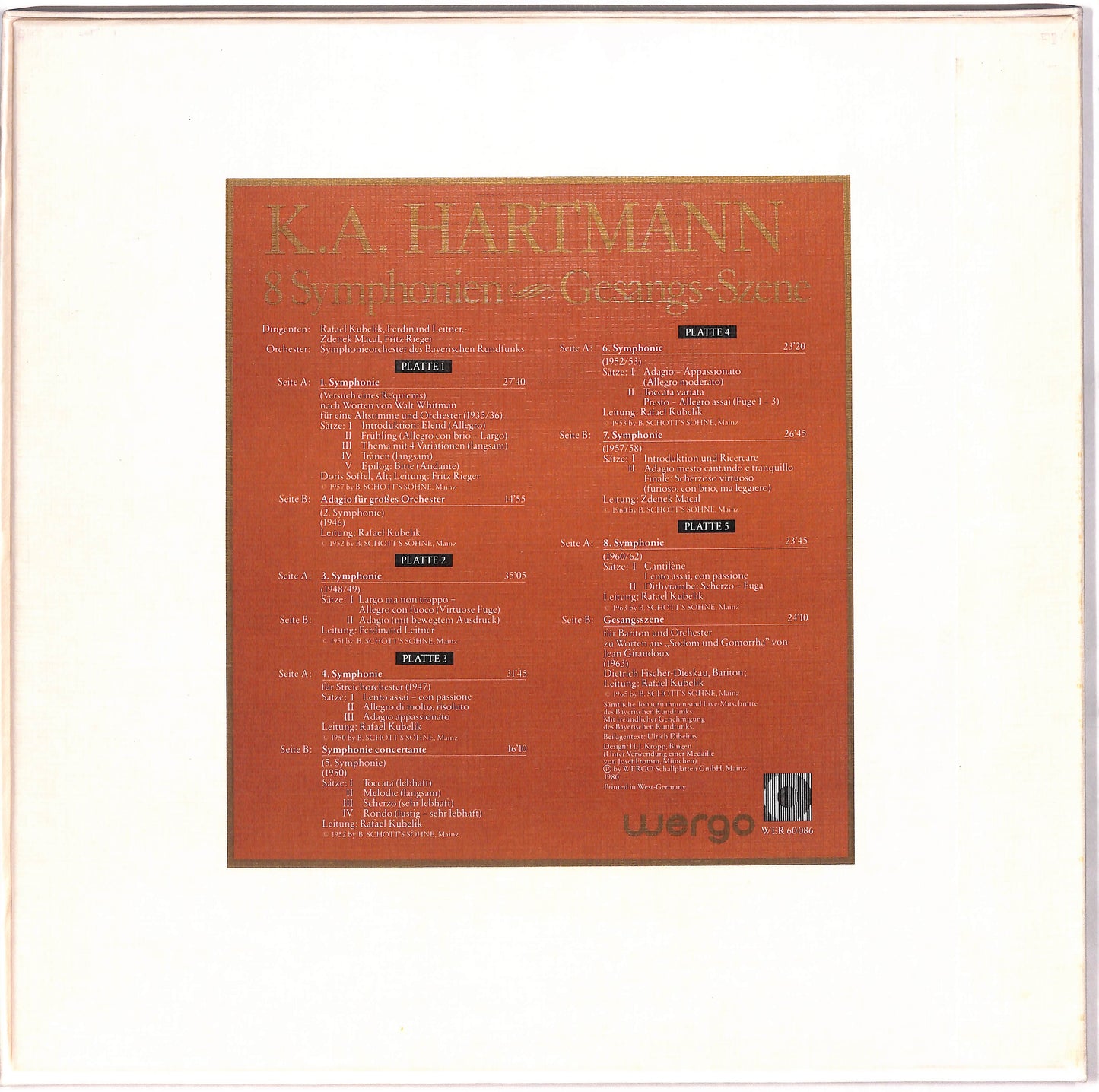 8 Symphonien ≋ Gesangs-Szene