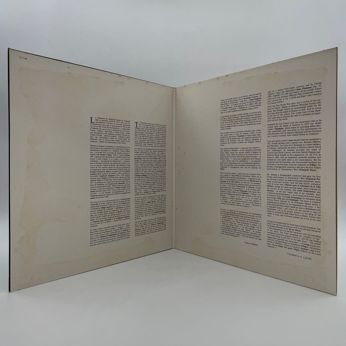 Concerto Pour Violoncelle / Epiphanie