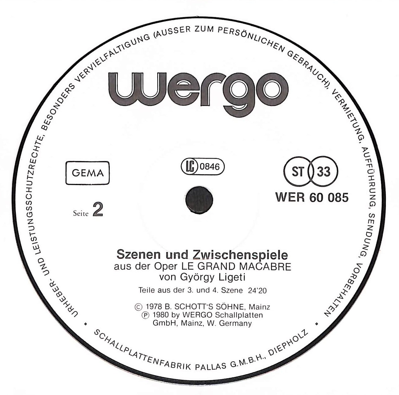 Szenen Und Zwischenspiele Aus Der Oper Le Grand Macabre