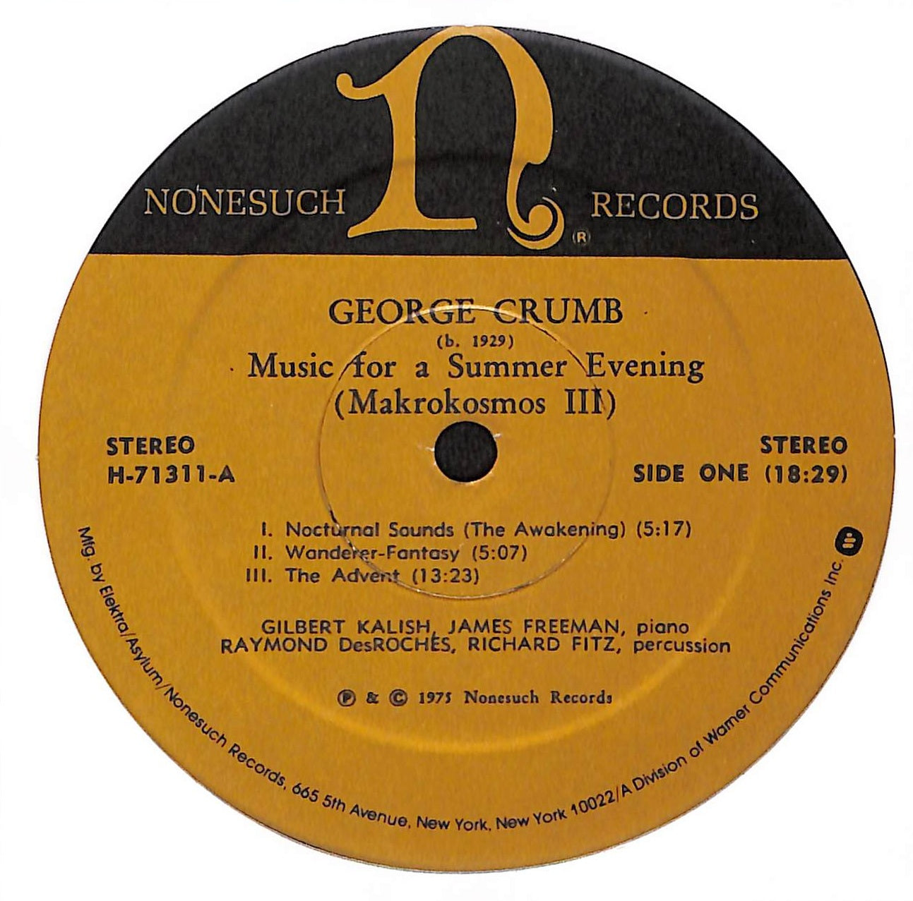 Music For A Summer Evening (Makrokosmos III)