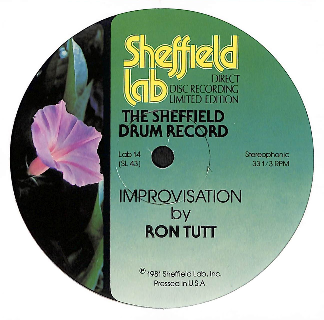 The Sheffield Drum Record – ELLA ONLINE