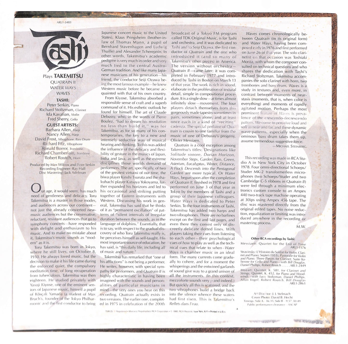 Quatrain II / Water Ways / Waves