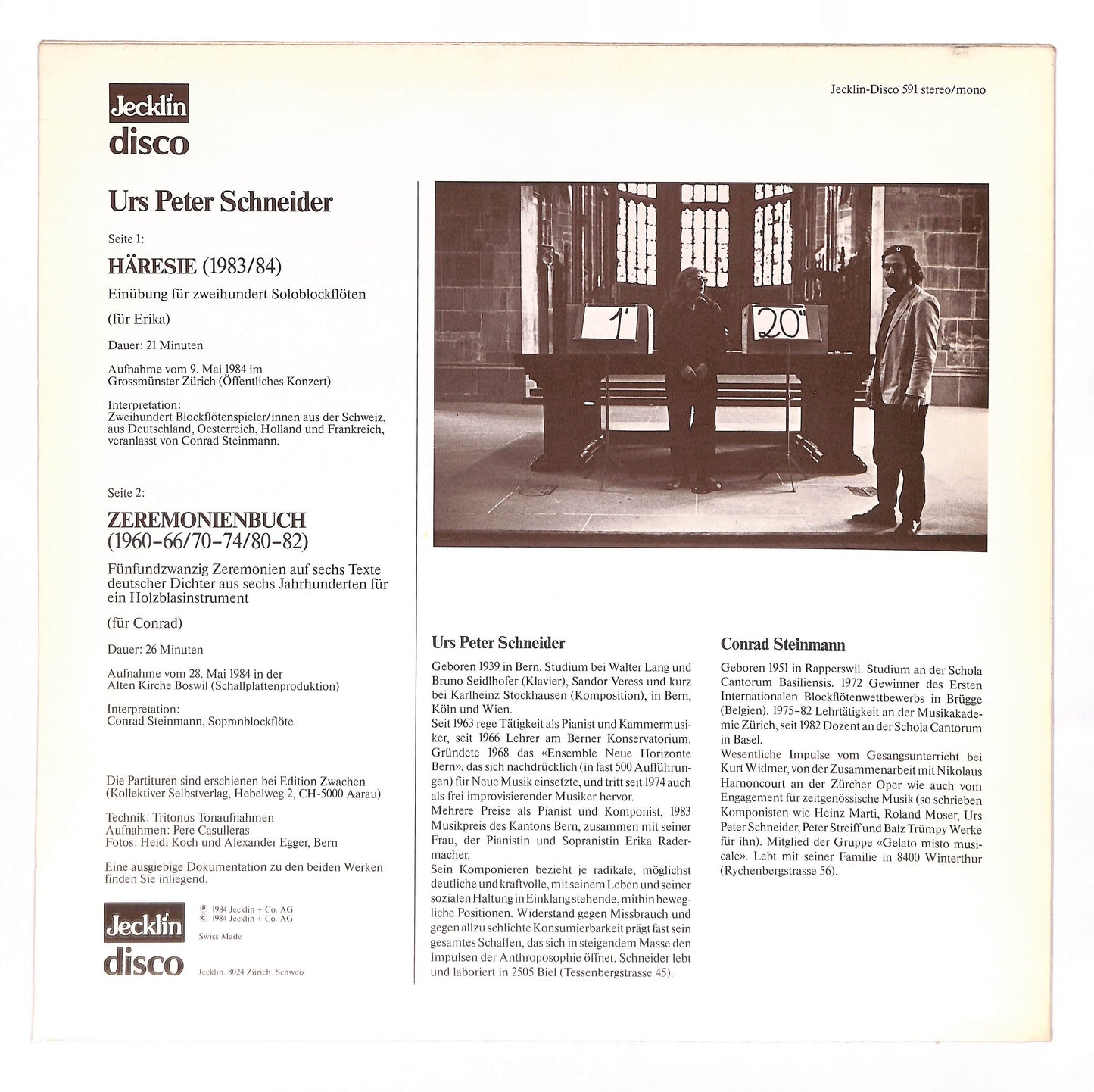 Häresie / Zeremonienbuch